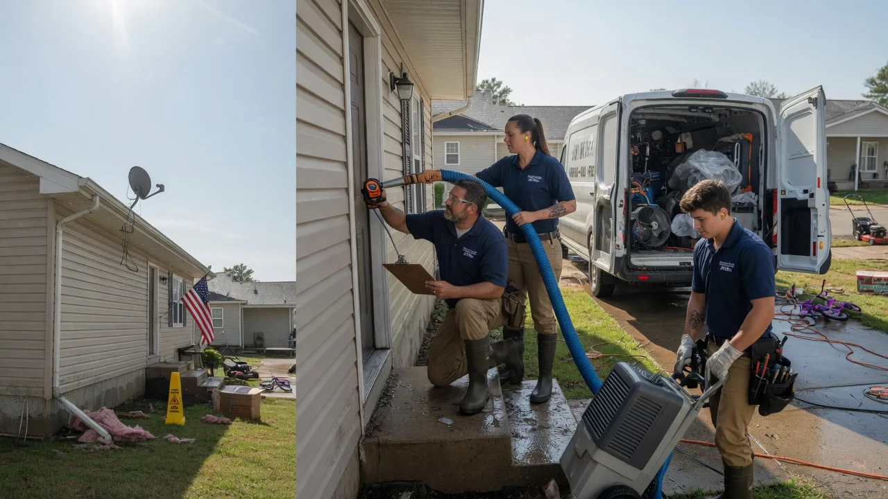 Ceiling Water Damage Restoration in Houston, TX near me