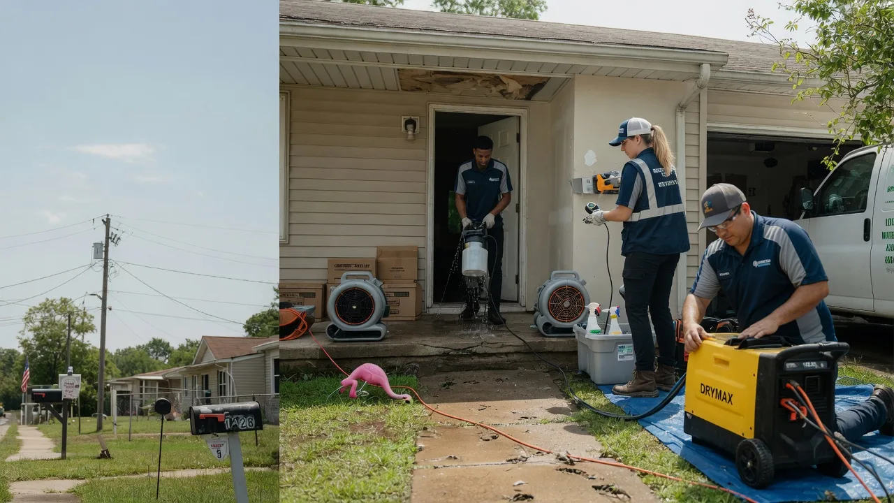 Storm Damage Water Removal in Houston, TX near me